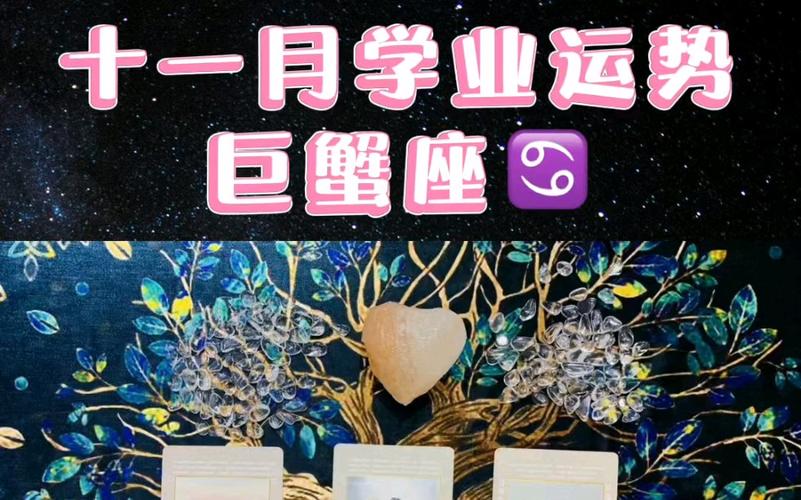 千梦塔罗|巨蟹座十一月学业运势_哔哩哔哩_bilibili